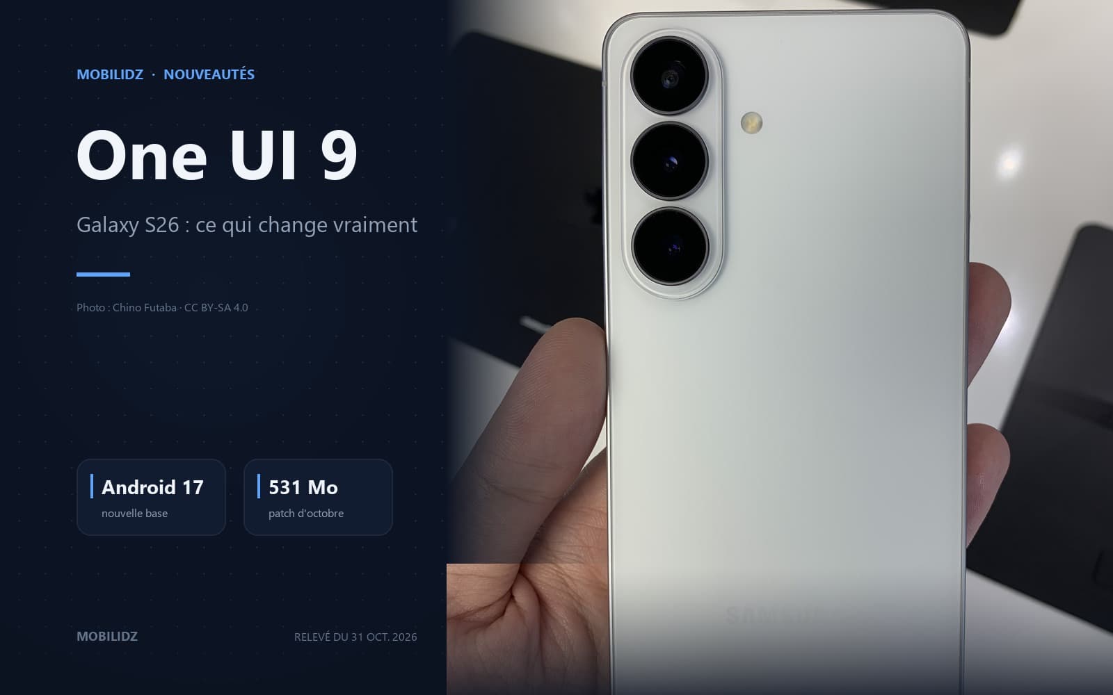 Galaxy S26: what One UI 9 changes day to day