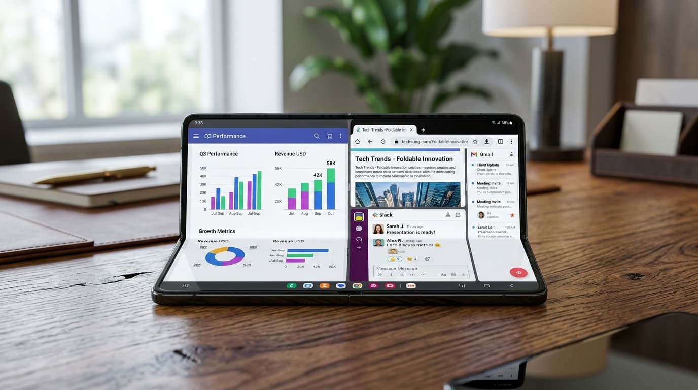 Test Galaxy Z Fold 7 en Algérie : Seulement 4,2 mm d'épaisseur !