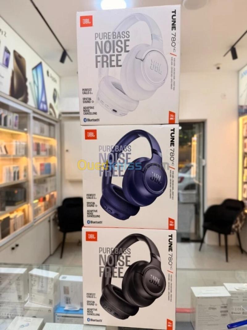CASQUE JBL 780 NC (50H NC) 70H NORMAL. 5MIN CHARGE =5H