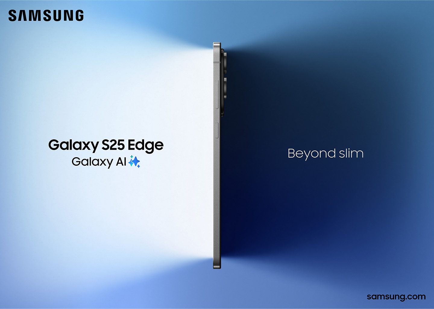 Le S25 Edge : design et caractéristiques