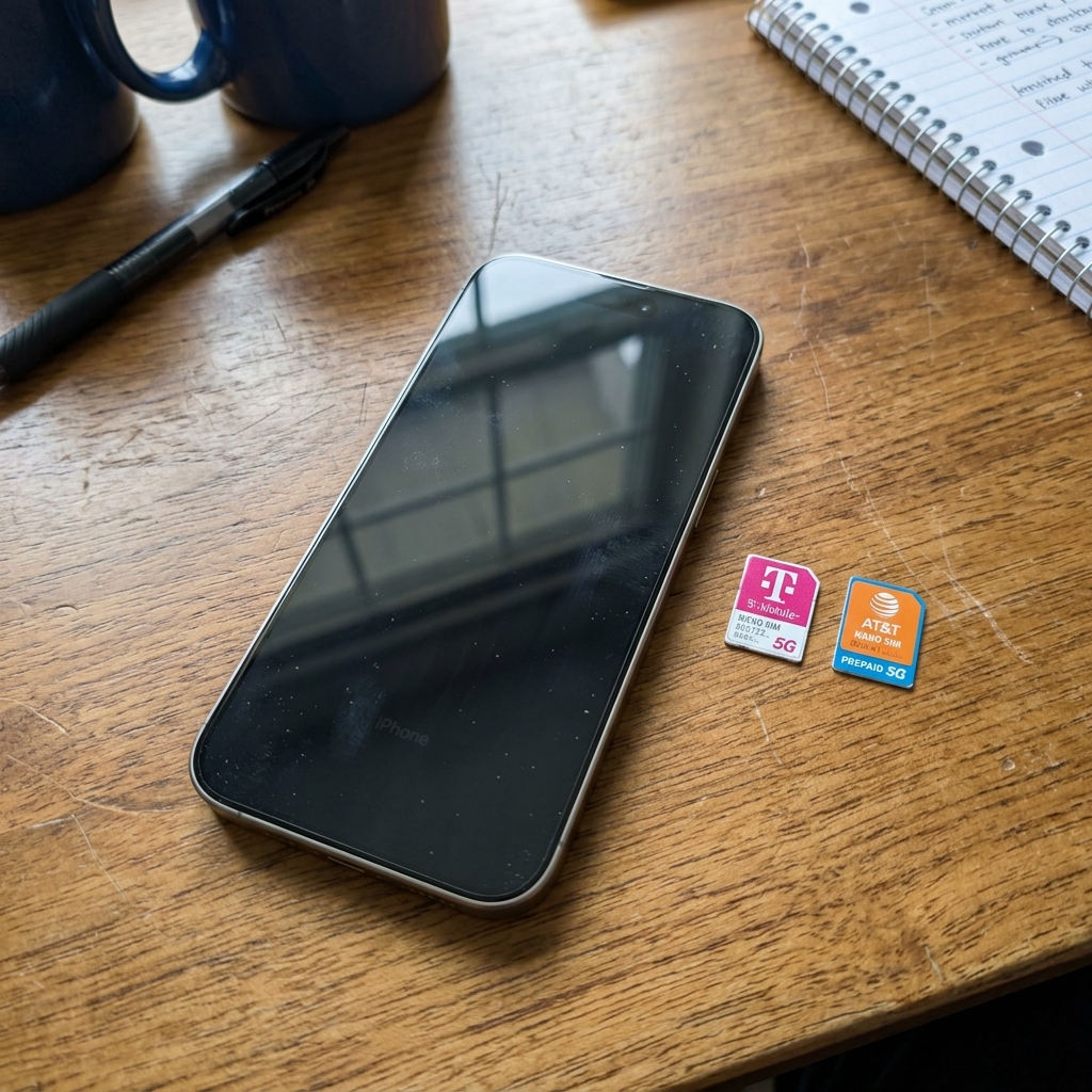 iPhone 16 Pro Max avec cartes SIM Djezzy et Ooredoo